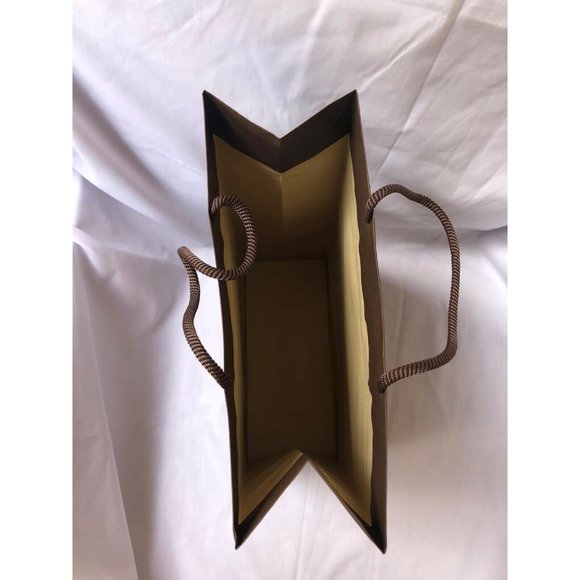 Louis Vuittons Paper Shopping Bag Brown 14" x 9.6" x 4.3" - Picture 6 of 10